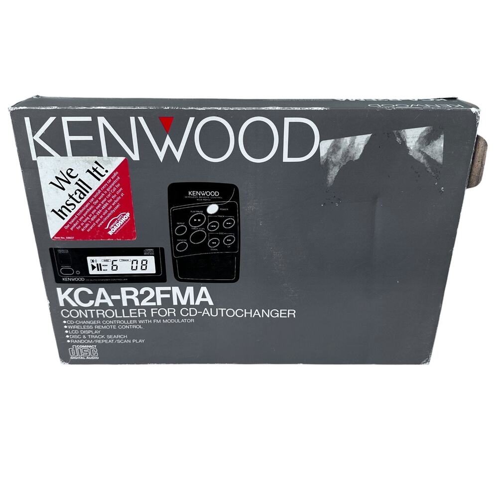 Kenwood KCA-R2FMA Controller for CD Autochanger NEW Open Box